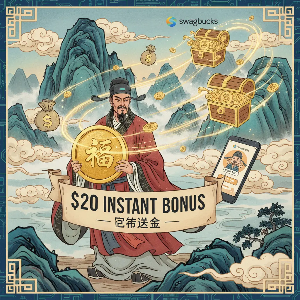 instant $20 sign up bonus - Swagbucks