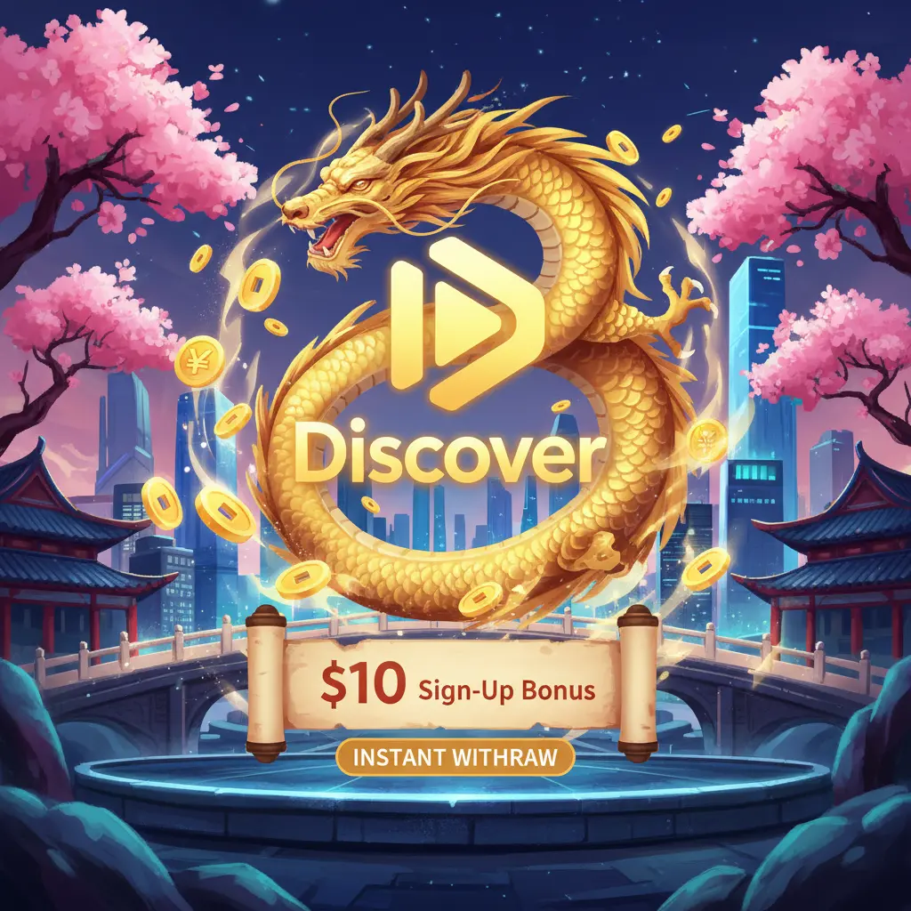 $10 sign up bonus instant withdraw - Discover