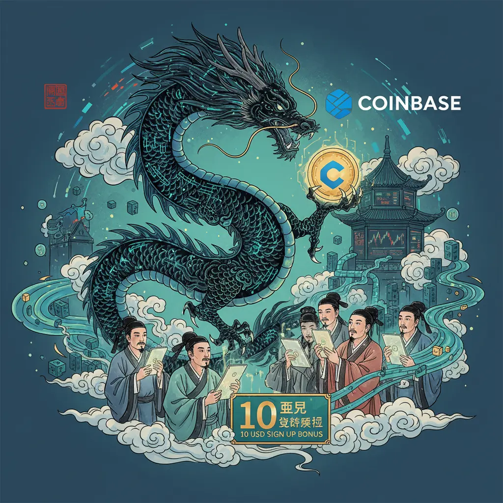 10 sign up bonus - Coinbase