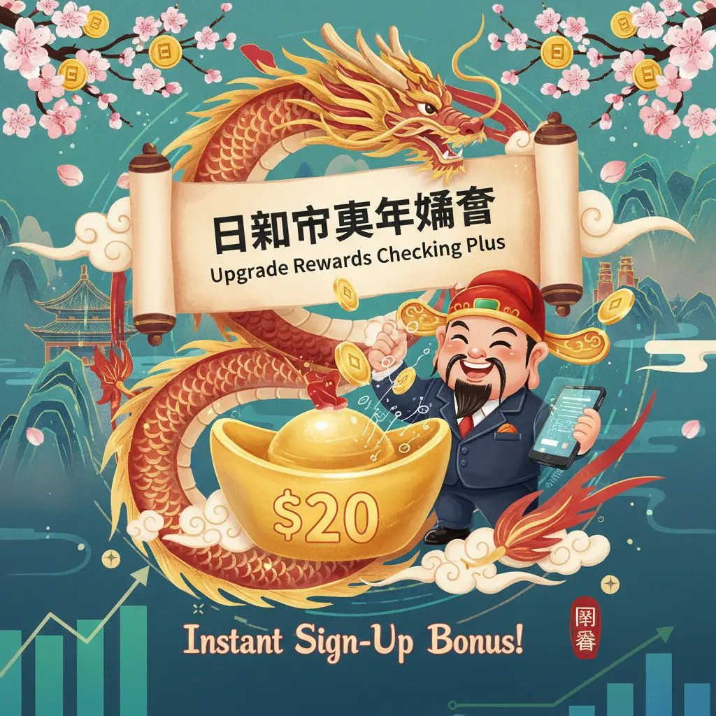 instant $20 sign up bonus - Checking