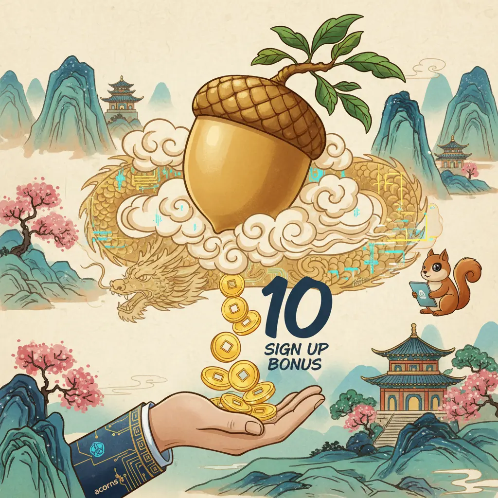 10 sign up bonus - Acorns
