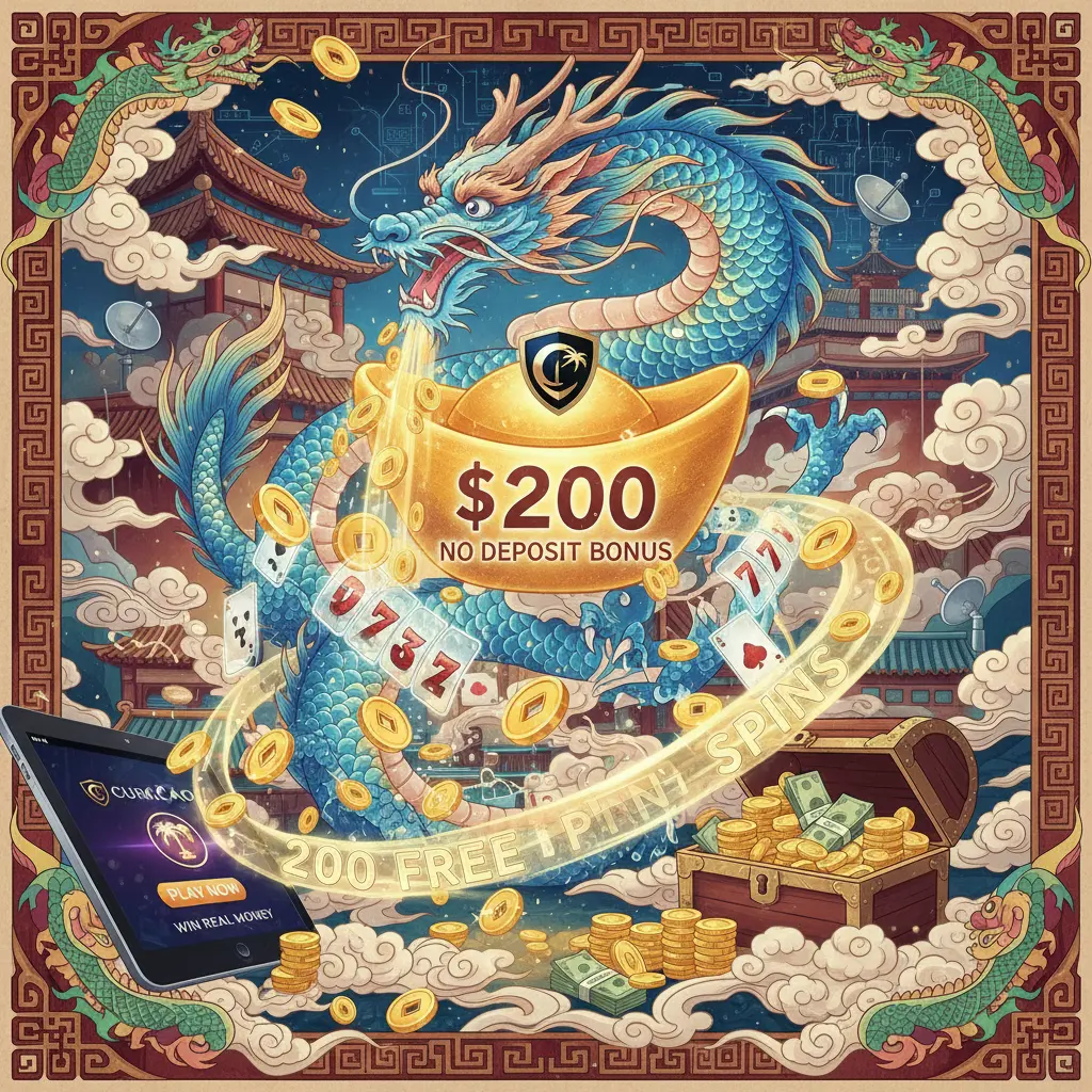 $200 no deposit bonus 200 free spins real money - Curacao