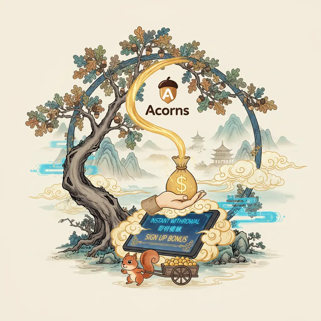 sign up bonus instant withdraw - Acorns