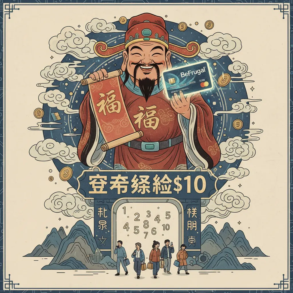 10 sign up bonus - BeFrugal