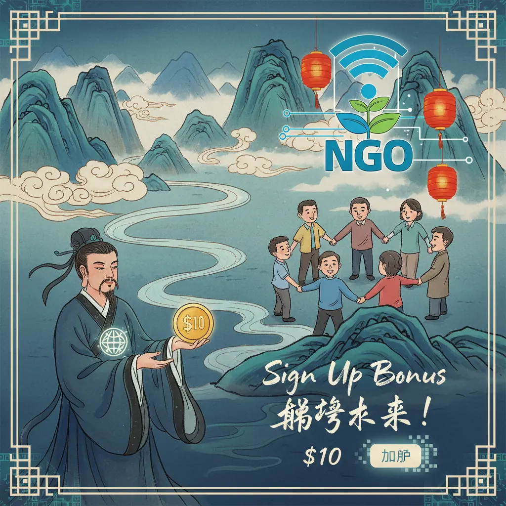 $10 sign up bonus - NGO