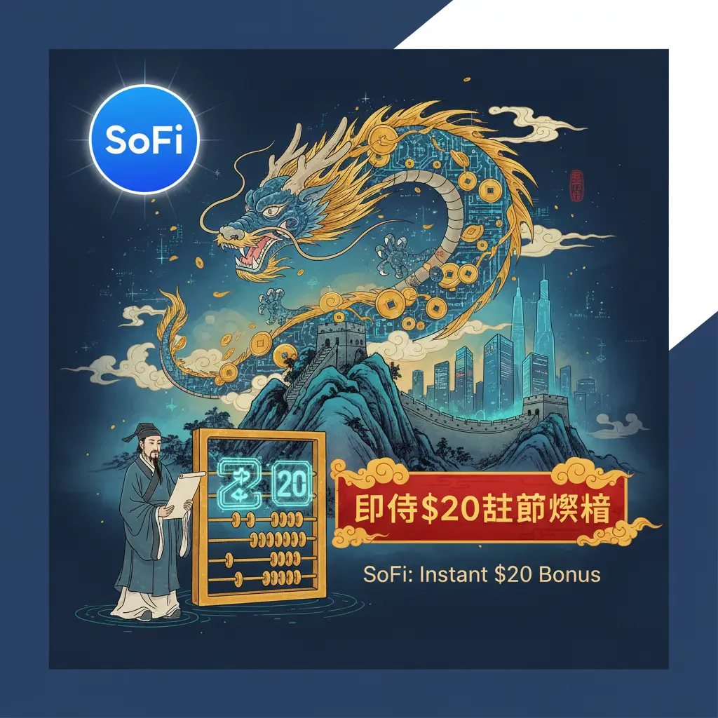 instant $20 sign up bonus - SoFi